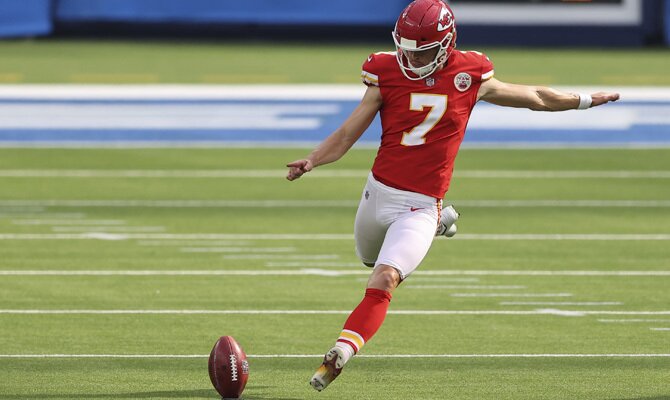 Harrison Butker favoritos pagar ganar el Super Bowl 55