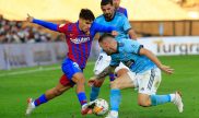 Ez Abde del Barcelona en partido de la Liga contra el Celta
